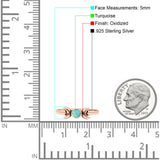 Moon Thumb Ring Statement Fashion Oxidized Lab Created Opal Solid 925 Sterling Silver