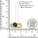 Weave Teardrop Pear Twist Infinity Shank Art Deco Wedding Bridal Piece Ring Simulated Cubic Zirconia 925 Sterling Silver