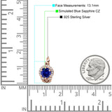 Halo Round Huggie Hoop Earrings Cubic Zirconia 925 Sterling Silver