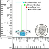 Cushion Cut Celtic Art Deco Wedding Engagement Bridal Ring Round Simulated Cubic Zirconia 925 Sterling Silver
