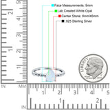 Teardrop Art Deco Pear Wedding Engagement Ring Round Simulated Cubic Zirconia 925 Sterling Silver