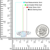Art Deco Cushion Cut Wedding Engagement Bridal Ring Simulated Cubic Zirconia 925 Sterling Silver