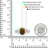 Infinity Twisted Shank Art Deco Halo Oval Wedding Engagement Ring Round Simulated Cubic Zirconia 925 Sterling Silver