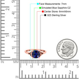 Celtic Art Deco Solitaire Engagement Ring 925 Sterling Silver