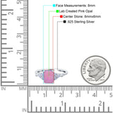 Art Deco Emerald Cut Wedding Bridal Ring Round Simulated Cubic Zirconia 925 Sterling Silver