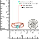 Heart Art Deco Engagement Promise Ring Simulated Cubic Zirconia 925 Sterling Silver