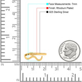 Snake Ring Oxidized Band Solid 925 Sterling Silver Thumb Ring (7mm)