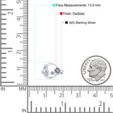 Celestial Moon Phase Magic Of The Moon Pendant Art Oxidized Ring Band Thumb Ring (13.9mm)