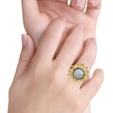 sunflower ring