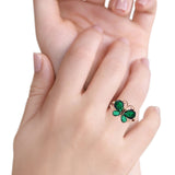 Teardrop Pear Butterfly Filigree Swirl Ring Simulated Cubic Zirconia 925 Sterling Silver Butterfly Ring