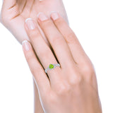Heart Promise Ring Infinity Shank Simulated Cubic Zirconia 925 Sterling Silver