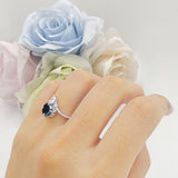V Midi Chevron Ring