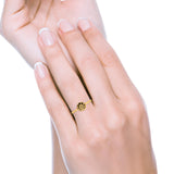 Moon Phases Ring Oxidized Band Solid 925 Sterling Silver Thumb Ring (10mm)