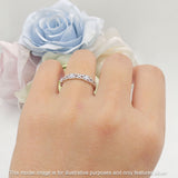 Celtic Style Intertwisted Trinity Wedding Band Solid 925 Sterling Silver