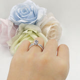 Marquise Split Shank X Ring