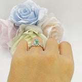 Marquise Split Shank Ring