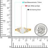 Oval Art Deco Bridal Wedding Engagement Ring Infinity Simulated Cubic Zirconia 925 Sterling Silver