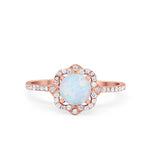 Halo Wedding Engagement Ring Split Shank 925 Sterling Silver 6 Prong Round Cubic Zirconia