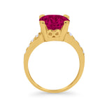 Solitaire Accent Wedding Engagement Ring Round CZ 925 Sterling Silver
