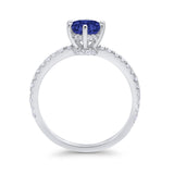 Art Deco Solitaire Accent Dazzling Wedding Ring Round Cubic Zirconia 925 Sterling Silver
