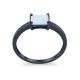 Radiant Cut Solitaire Wedding Engagement Ring Round Cubic Zirconia 925 Sterling Silver