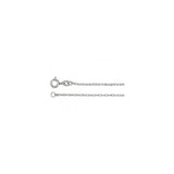 1.4MM Loose Rope Chain .925 Solid Sterling Silver Available In 16-24 Inches