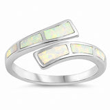 Fashion Created Opal Ring 925 Sterling Silver