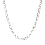 1.8MM Rolo Chain .925 Solid Sterling Silver Sizes "16-24"