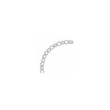 1.8MM Rolo Chain .925 Solid Sterling Silver Sizes "16-24"