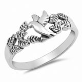 Flying Dove Band Ring