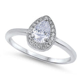Swarovski Halo Engagement Ring